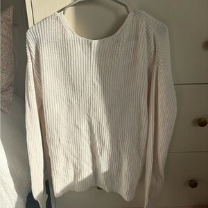 The Loft tie back sweater